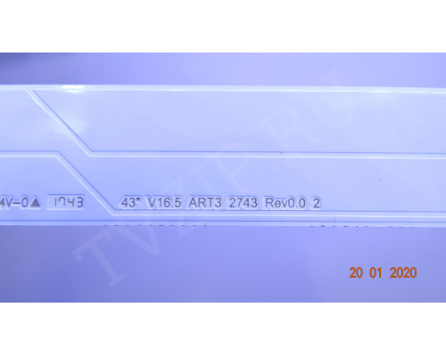 6916L-2743B 43" V16.5 ART3 2743 REV0.0 2