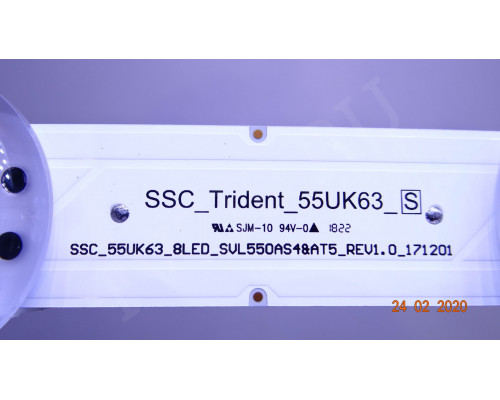 LG 55UK6450PLC подсветка