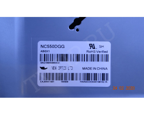 LG 55UK6450PLC подсветка