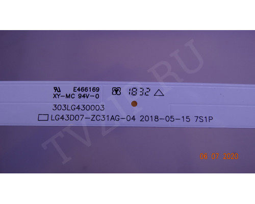 LG43D07-ZC31AG-04 303LG430003 уценка