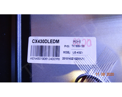 CX43D08-ZC22AG-06 HOLLEBERG HTV-LED43FHD100T2 CX43D08-ZC22AG-06 HOLLEBERG HTV-LED43FHD100T2