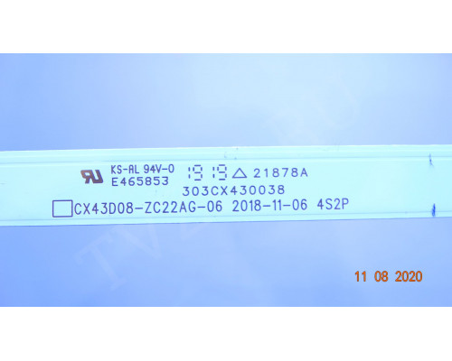CX43D08-ZC22AG-06 HOLLEBERG HTV-LED43FHD100T2