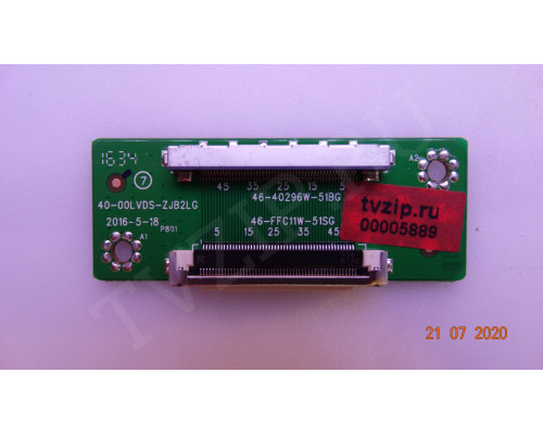40-00LVDS-ZJB2LG 46-40296W-51BG 40-00LVDS-ZJB2LG 46-40296W-51BG