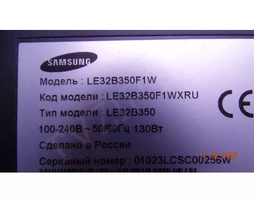 320AP03C2LV0.2 SAMSUNG LE32B350F1W