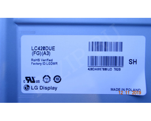 6870C-0480A LG 42LB569V 6870C-0480A LG 42LB569V
