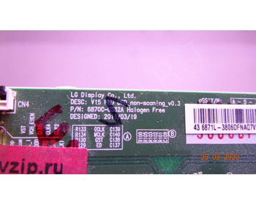 6870C-0532A LG 43LH510V-ZA 6870C-0532A LG 43LH510V-ZA