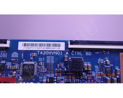 T430HVN01.A CRTL BD 43T01-C09 PHILIPS 43PFS5302/12 T430HVN01.A CRTL BD 43T01-C09 PHILIPS 43PFS5302/12