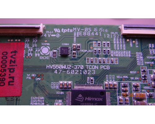 HV550WU2-370 TCON PCB 47-6021023