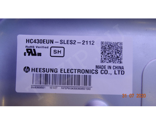 6870C-0532A LG 43LF540V-ZB