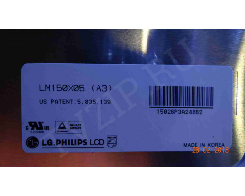 Матрица LM150X05(A3) для мониторов LG