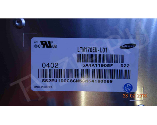 Матрица LTM170EU-L01 для мониторов SAMSUNG