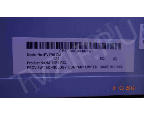 Матрица PV170LCM C02 для мониторов PROVIEW