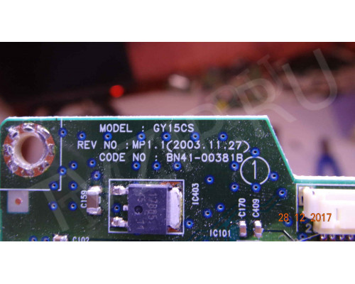 MAIN BN41-00381B; GY15CS; БП FSP018-2PI01; 3BS0048413