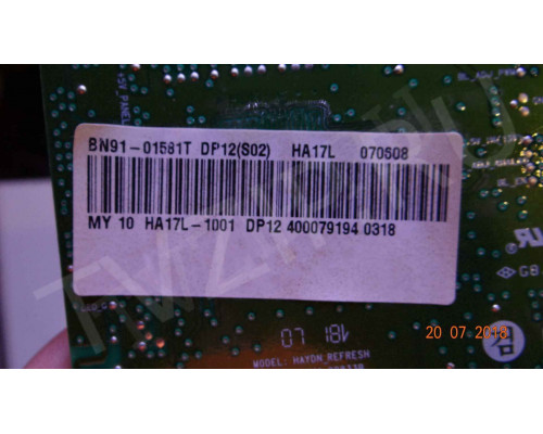 BN91-01581T; BN41-00833B BN91-01581T; BN41-00833B
