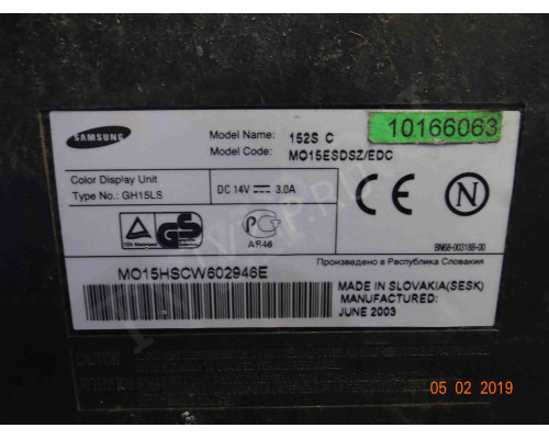 M015ES; BN41-00161A
