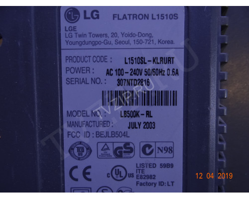 L-CHASSIS-ANALOG; 6870T628A62