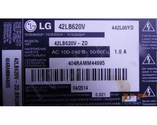 6870C-0480A LG 42LB620V