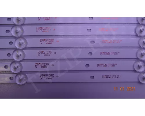 Новая подсветка 4708-K43WDC-A1113N11 некомплект