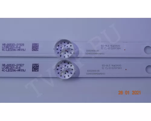 Новая подсветка 32D 2900JB 32HR330M06A8 V1