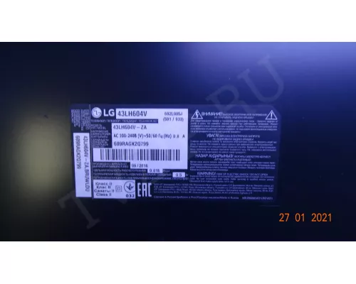 6870S-1932C 6870S-1933C LG 43LH604V 6870S-1932C 6870S-1933C LG 43LH604V