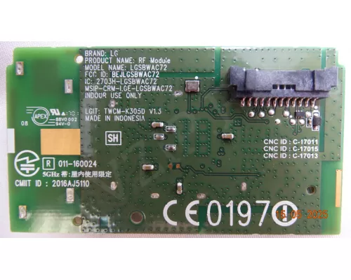 Wi-Fi EAT63377302 TWCM-K305D для телевизоров LG