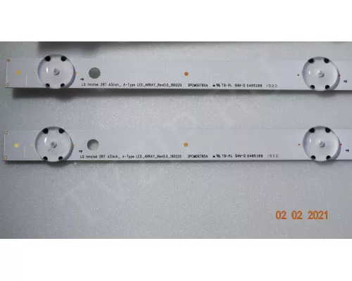 LG INNOTEK DRT 43INCH_A-TYPE LED_ARRAY_REV0.0_180220 LG INNOTEK DRT 43INCH_A-TYPE LED_ARRAY_REV0.0_180220