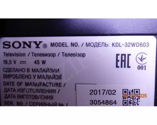 SAMSUNG_2015SONY_TPZ32_FCOM_A05_REV1.0_151014 SONY KDL-32WD603