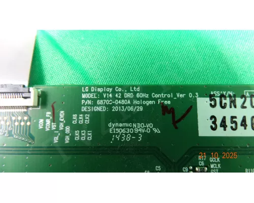 6870C-0480A LG 42LY310C