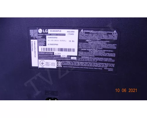 LG 55UK6300PLB подсветка