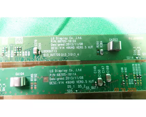 Планки матрицы 6870S-1811A 6870S-1812A