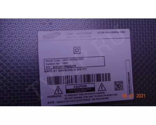 BN41-02098B Samsung UA43J5100AK