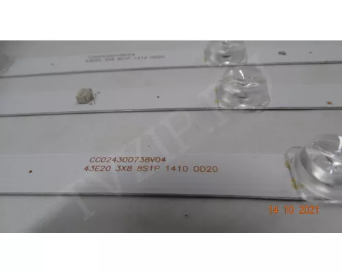 43E20 3X8 8S1P 1410 0D20 43E20 3X8 8S1P 1410 0D20