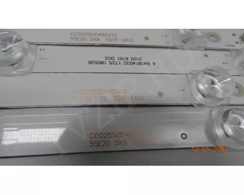 Новая подсветка 55E20 5X9 5S1P 1410 CC02550D485V10 Новая подсветка 55E20 5X9 5S1P 1410 CC02550D485V10
