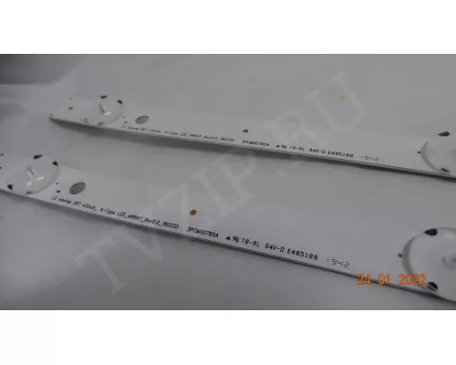LG INNOTEK DRT 43INCH A-TYPE LED ARRAY REV0.0 180220 2 планки из 3!