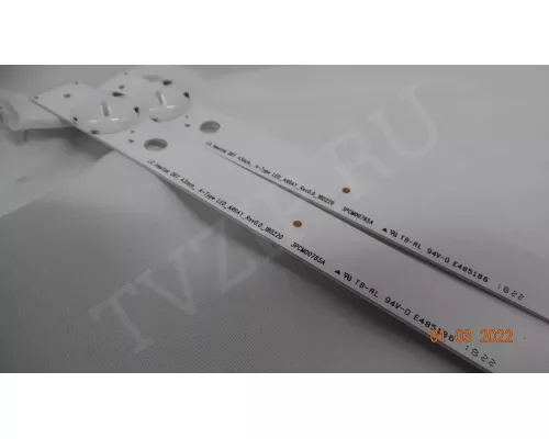 LG INNOTEK DRT 43INCH A-TYPE LED ARRAY REV0.0 180220 2 планки из 3!
