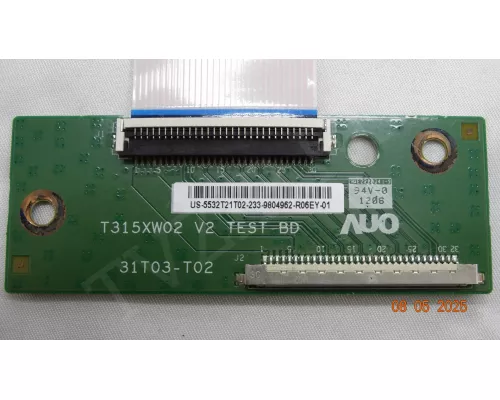 T315XW02 V2 TEST BD 31T03-T02 для телевизоров LG