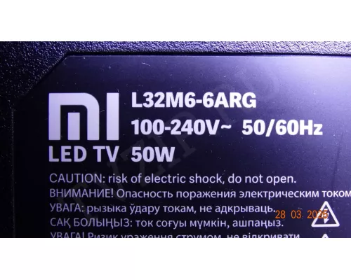 HFSX32D05-ZC62AG-15D XIAOMI L32M6-6ARG HFSX32D05-ZC62AG-15D XIAOMI L32M6-6ARG