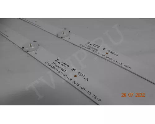 LG43D07-ZC31AG-04. 2 Планки из 3 ! 