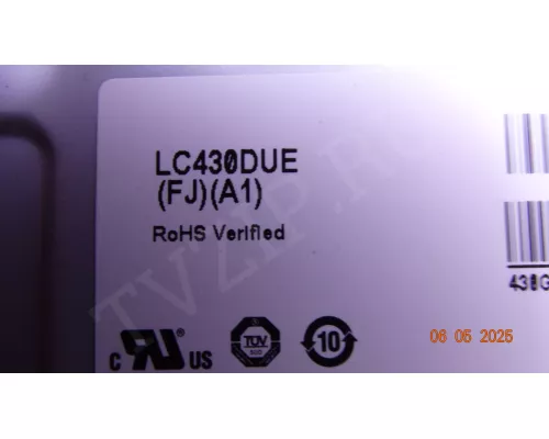 43" V16.5 ART 2743 REV0.1 1 LG 43LJ515V