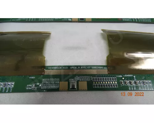 HV430QUB-N1D XPCB_R 47-6002809 HV430QUB-N1D XPCB_L 47-6002808