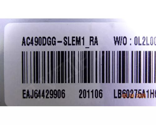 EAX69083603(1.0) EBU66472604 LG 49UN73006LA
