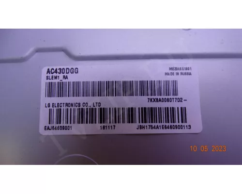 LG INNOTEK DRT 43INCH A-TYPE LED ARRAY REV0.0 180202. 2 Планки из 3 !