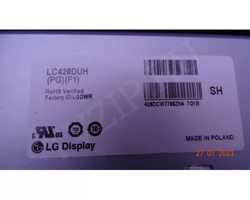 42" V14 SLIM DRT REV0.6 1 R1-TYPE. Нужно клеить линзы!