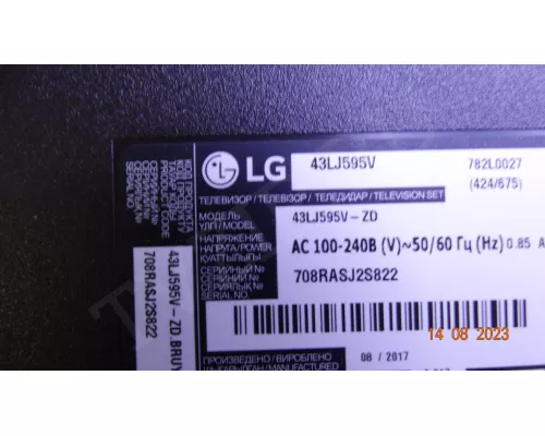 LG INNOTEK 17Y 43INCH A-TYPE LED ARRAY REV0.0 160926