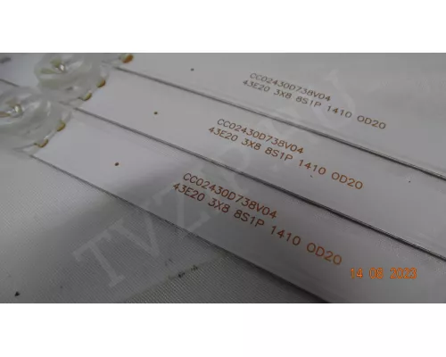 43E20 3X8 8S1P 1410 0D20 43E20 3X8 8S1P 1410 0D20