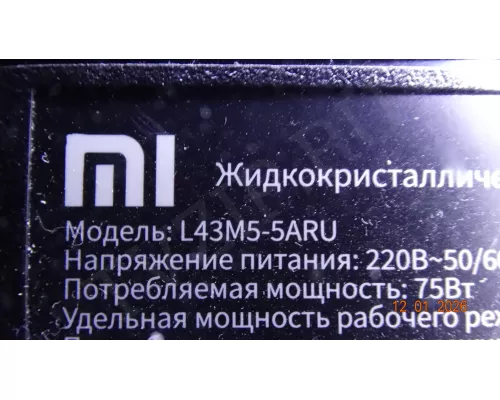 47-6021329 XIAOMI L43M5-5ARU/L43M5-5ARUM