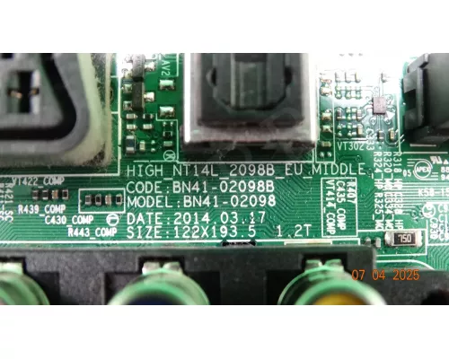 BN41-02098B BN94-07142E SAMSUNG UE32H5020AK BN41-02098B BN94-07142E SAMSUNG UE32H5020AK
