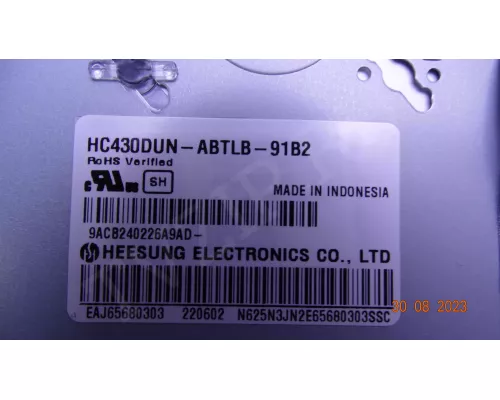 HV430FHB-N1D XPCB-R 47-6003029 HV430FHB-N1D XPCB-L 47-6003028 HV430FHB-N1D XPCB-R 47-6003029 HV430FHB-N1D XPCB-L 47-6003028