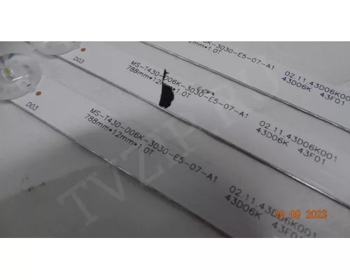 MS-T430-D06K-3030-E5-07-A1 VR 43VU03BS