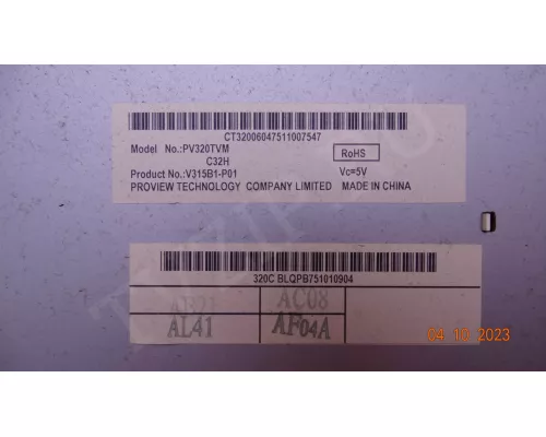 PV320TVM C32H / V315B1-P01